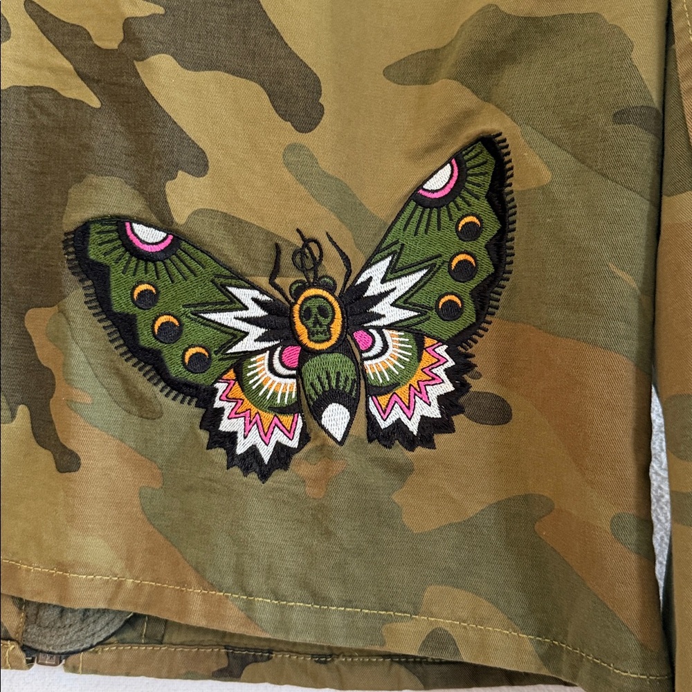 Zadig & Voltaire Camouflage Jacket Size Large - Picture 4 of 7